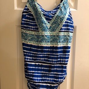 NWT. Christina Waist Minimizer Swimsuit. Size 16D